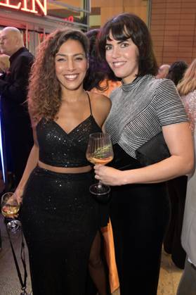 Amy Mußul und Anna Schütz bei der Verleihung des Deutschen Schauspielpreises 2024 im Club Theater Berlin. Berlin, 13.09.2024