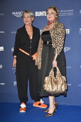 Harriet Kracht und Monika Anna Wojtyllo bei der Verleihung des Deutschen Schauspielpreises 2024 im Club Theater Berlin. Berlin, 13.09.2024