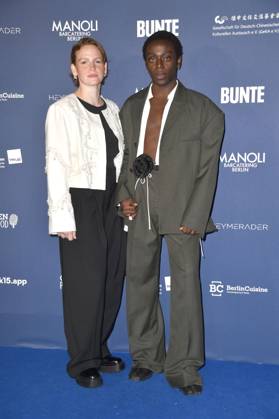 Eva Maria Jost und Benny Opoku-Arthur bei der Verleihung des Deutschen Schauspielpreises 2024 im Club Theater Berlin. Berlin, 13.09.2024