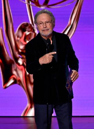 Billy Crystal appears onstage during the 76th annual Primetime Emmy Awards at the Peacock Theater in Los Angeles on Sunday, September 15, 2024.  LAP2024091570 JIMxRUYMEN