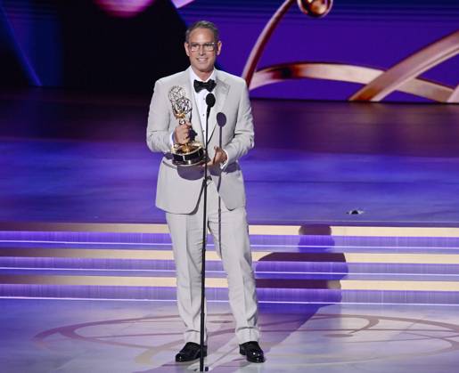 Honoree Greg Berlanti accepts the Governors Award onstage during the 76th annual Primetime Emmy Awards at the Peacock Theater in Los Angeles on Sunday, September 15, 2024.  LAP2024091504010 JIMxRUYMEN