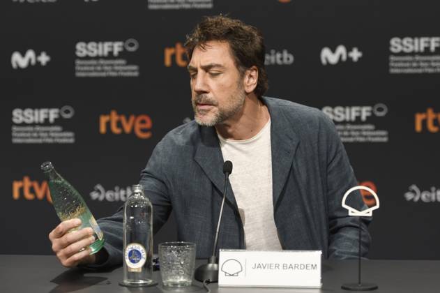 Javier Bardem bei der Pressekonferenz zur Verleihung des Donostia Award auf dem 72. Internationalen Filmfestival San Sebastian Festival Internacional de Cine de San Sebastian im Kursaal. San Sebastian, 20.09.2024