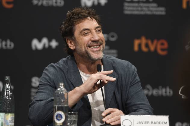 Javier Bardem bei der Pressekonferenz zur Verleihung des Donostia Award auf dem 72. Internationalen Filmfestival San Sebastian Festival Internacional de Cine de San Sebastian im Kursaal. San Sebastian, 20.09.2024