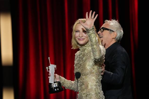 Presentation of the Donostia Award to Cate Blanchett Actress Cate Blanchett receives the Donostia Award at the San Sebastian Film Festival, September 21, 2024, in San Sebastian, Guipuzcoa, Basque Country Spain Blanchett has received the Donostia Award while starring in the official poster of the 72nd edition of the Festival The Australian actress has accumulated more than 200 recognitions and awards, including two Oscars, two Volpi Cups at the Venice Film Festival, four Bafta Awards and four Golden Globes, the honorary César and the International Goya in a career spanning more than three decades that combines auteur cinema with films aimed at the general public 21 SEPTEMBER 2024 SSIFF CATE BLANCHETT DONOSTIA ACTRESS FILM AWARD SAN SEBASTIA  Copyright: xUnanuex 6226669