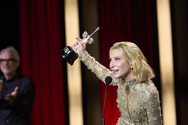 72nd San Sebastian International Film Festival: ˜Cate Blanchet - Donostia Award Cate Blanchet receives the Donosti Award during 72nd San Sebastian International Film Festival at Kursaal Palace on September 21, 2024 in Donostia San Sebastian, Spain Photo by IMAGO MPG Donostia San Sebastian Kursaal Palace Euskadi Spain  Copyright: xMPGx