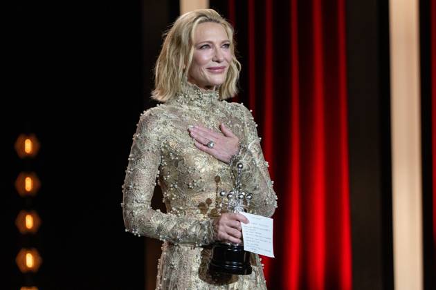 Cate Blanchet receives the Donostia Award at the 72nd San Sebastian International Film Festival in San Sebastian - 21 Sept 2024 Australian actress Cate Blanchet receives the Donostia Award in recognition of her career at the 72nd San Sebastian Film Festival. San Sebastian Spain Copyright: xJavixJuliox xSOPAxImagesx Cate Blanchet receives the Donostia Award at the 72nd San Sebastian Film Festival-17