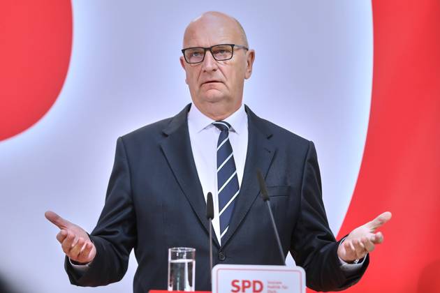 Berlin, Deutschland, 23.09.2024: Willy-Brandt-Haus: Pressekonferenz nach SPD-Vorstandssitzung: Ministerpräsident von Brandenburg Dietmar Woidke Copyright: xdtsxNachrichtenagenturx dts_47036