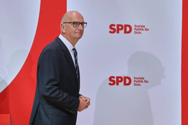 Berlin, Deutschland, 23.09.2024: Willy-Brandt-Haus: Pressekonferenz nach SPD-Vorstandssitzung: Ministerpräsident von Brandenburg Dietmar Woidke Copyright: xdtsxNachrichtenagenturx dts_47104