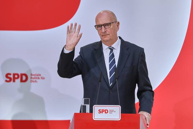 Berlin, Deutschland, 23.09.2024: Willy-Brandt-Haus: Pressekonferenz nach SPD-Vorstandssitzung: Ministerpräsident von Brandenburg Dietmar Woidke Copyright: xdtsxNachrichtenagenturx dts_47101