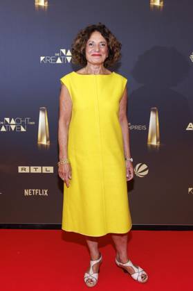 Schauspielerin Adriana Altaras beim Red Carpet bei Die Nacht der Kreativen am Vorabend des Deutsche Fernsehpreis 2024 in der Flora. Köln, 24.09.2024 NRW Deutschland Copyright: xChristophxHardtx