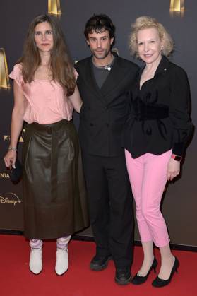 Entertainment Bilder des Tages Anja Marquardt, Aaron Altaras und Sunnyi Melles bei der Verleihung des Deutschen Fernsehpreises 2024 - Die Nacht der Kreativen in der Flora Köln. Köln, 24.09.2024