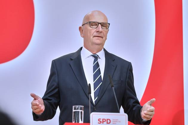 Berlin, Deutschland, 23.09.2024: Willy-Brandt-Haus: Pressekonferenz nach SPD-Vorstandssitzung: Ministerpräsident von Brandenburg Dietmar Woidke Copyright: xdtsxNachrichtenagenturx dts_47099