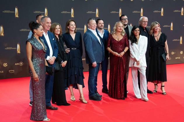 Die Jury des Deutschen Fernsehpreises, Roter Teppich, Red Carpet Show, Ankunft, arrival, Verleihung des Deutschen Fernsehpreises, Der Deutsche Fernsehpreis 2024, Deutscher Fernsehpreis 2024 in den MMC Studios Koeln, am 25.09.2024.
