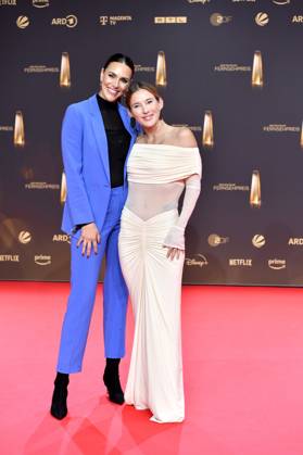 RECORD DATE NOT STATED Deutschen Fernsehpreis 2024 Esther Sedlaczek und Jeannine Michaelsen beim Deutschen Fernsehpreis 2024 in den MMC Studios iin Köln Copyright: xEventpressxTimmx