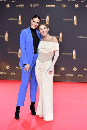 RECORD DATE NOT STATED Deutschen Fernsehpreis 2024 Esther Sedlaczek und Jeannine Michaelsen beim Deutschen Fernsehpreis 2024 in den MMC Studios iin Köln Copyright: xEventpressxTimmx