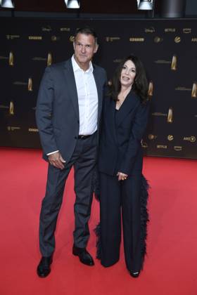 RECORD DATE NOT STATED Deutschen Fernsehpreis 2024 Iris Berben und Heiko Kiesow beim Deutschen Fernsehpreis 2024 in den MMC Studios iin Köln Copyright: xEventpressxTimmx