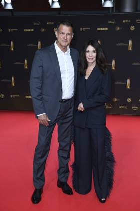 RECORD DATE NOT STATED Deutschen Fernsehpreis 2024 Iris Berben und Heiko Kiesow beim Deutschen Fernsehpreis 2024 in den MMC Studios iin Köln Copyright: xEventpressxTimmx