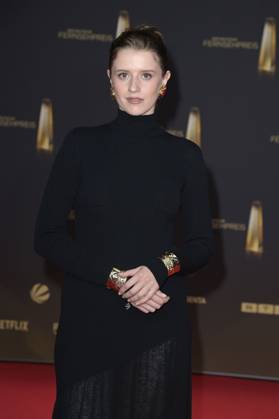 Katharina Stark bei der Verleihung des Deutschen Fernsehpreises 2024 in den MMC Studios. Köln, 25.09.2024