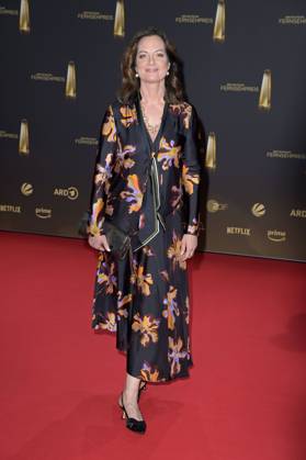 Natalia Wörner bei der Verleihung des Deutschen Fernsehpreises 2024 in den MMC Studios. Köln, 25.09.2024