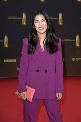Mai Thi Nguyen-Kim bei der Verleihung des Deutschen Fernsehpreises 2024 in den MMC Studios. Köln, 25.09.2024