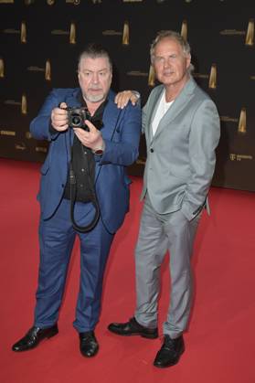 Armin Rohde und Uwe Ochsenknecht bei der Verleihung des Deutschen Fernsehpreises 2024 in den MMC Studios. Köln, 25.09.2024