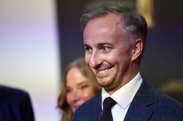 Jan Böhmermann bei der Verleihung des Deutschen Fernsehpreises 2024 in den MMC Studios. Köln, 25.09.2024