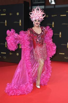 Olivia Jones bei der Verleihung vom Deutschen Fernsehpreis am 25.09.2024 in Koeln Deutscher Fernsehpreis Verleihung 2024 in Koeln