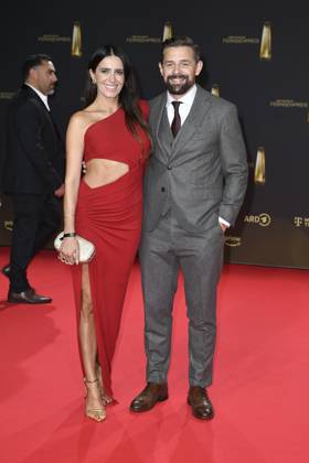 Doris Golpashin und Klaas Heufer-Umlauf bei der Verleihung vom Deutschen Fernsehpreis am 25.09.2024 in Koeln Deutscher Fernsehpreis Verleihung 2024 in Koeln