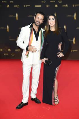 Alexander-Klaus Stecher und Judith Williams bei der Verleihung vom Deutschen Fernsehpreis am 25.09.2024 in Koeln Deutscher Fernsehpreis Verleihung 2024 in Koeln