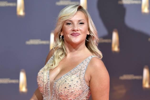Evelyn Burdecki bei der Verleihung vom Deutschen Fernsehpreis am 25.09.2024 in Koeln Deutscher Fernsehpreis Verleihung 2024 in Koeln