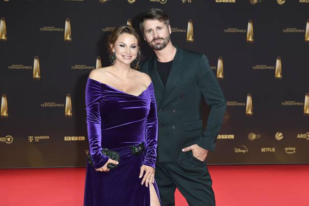 Jana Schoelermann und Thore Schoelermann bei der Verleihung vom Deutschen Fernsehpreis am 25.09.2024 in Koeln Deutscher Fernsehpreis Verleihung 2024 in Koeln