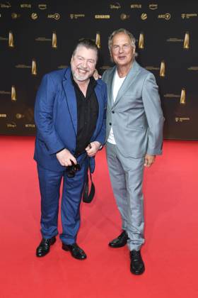 Armin Rohde und Uwe Ochsenknecht bei der Verleihung vom Deutschen Fernsehpreis am 25.09.2024 in Koeln Deutscher Fernsehpreis Verleihung 2024 in Koeln