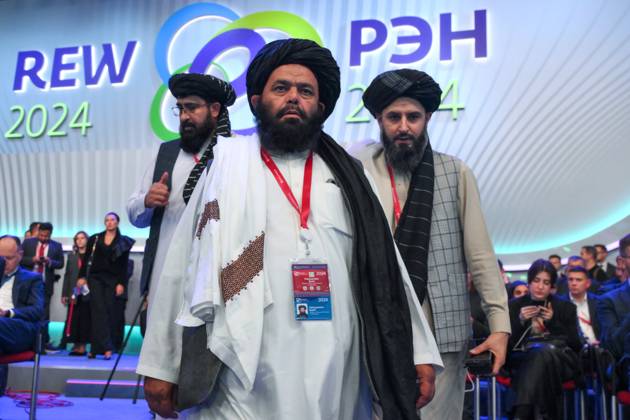 Bilder des Jahres 2024, News 09 September News Themen der Woche KW39 News Bilder des Tages Russia Energy Week Forum 8773251 26.09.2024 Participants from Afghanistan attend the 2024 Russian Energy Week International Forum at the Manezh Central Exhibition Hall in Moscow, Russia. Grigory Sysoev Sputnik Moscow Russia  Copyright: xGrigoryxSysoevx