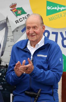 Presentation of trophies of the Regata Rey Juan Carlos I El Corte Inglés Máster The King Emeritus, Don Juan Carlos de Borbón, presides over the presentation of trophies of the Regata Rey Juan Carlos I El Corte Inglés Máster at the yacht club, on September 29, 2024, in Sanxenxo Pontevedra, Galicia, Spain AWARDS GENTE REGATAS José Ramó Sanxenxo Sanxenxo Sanxenxo Spain  Copyright: xJosÃ xRamonxHernandox 6246824