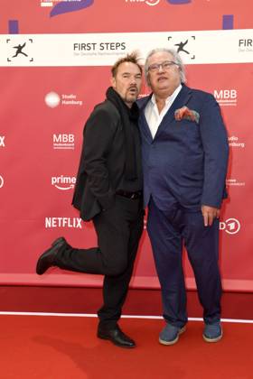 RECORD DATE NOT STATED Verleihung FIRST STEPS 2024 Thomas Arnold und Bernd Stegemann bei der Verleihung FIRST STEPS 2024 im Theater des Westens in Berlin. Copyright: xEventpressxBerndtx