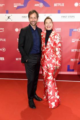 RECORD DATE NOT STATED Verleihung FIRST STEPS 2024 Florian Stetter und Meike Droste bei der Verleihung FIRST STEPS 2024 im Theater des Westens in Berlin. Copyright: xEventpressxBerndtx