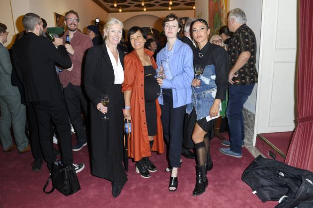 RECORD DATE NOT STATED Verleihung FIRST STEPS 2024 Marika George, Ponny Distakul, Julia Windischbauer und Amal Keller (Götz-George-Nachwuchspreis) bei der Verleihung FIRST STEPS 2024 im Theater des Westens in Berlin. Copyright: xEventpressxBerndtx