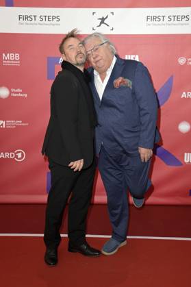 Thomas Arnold und Bernd Stegemann bei der 25. Verleihung der First Steps Awards 2024 im Theater des Westens. Berlin, 30.09.2024