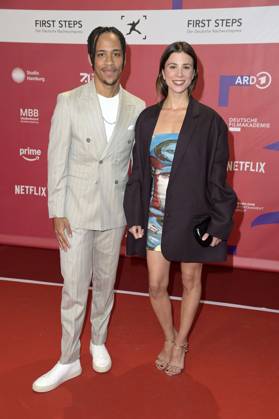 Jerry Hoffmann und Aylin Tezel bei der 25. Verleihung der First Steps Awards 2024 im Theater des Westens. Berlin, 30.09.2024