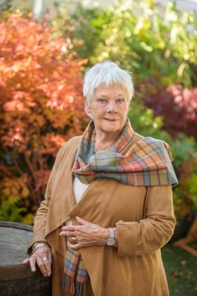 Judi Dench 4th October 2024. Dame Judi Dench at the Times and Sunday Times Cheltenham Literature Festival.  Copyright: xAdrianxSherrattx NINTCHDBPICT000938484946