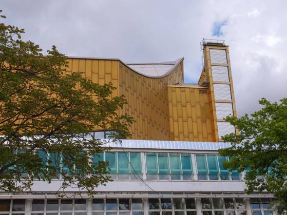 Konzertsaal der Berliner Philharmonie in Berlin Deutschland