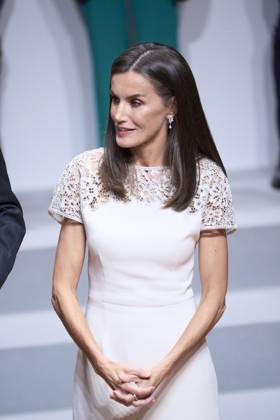 Spanish Royals attends the delivery of the National Culture Awards 2022-2023 Queen Letizia of Spain attends the delivery of the National Culture Awards 2022-2023 at Reina Sofia Museum on October 10, 2024 in Madrid, Spain Photo by IMAGO MPG Madrid Reina Sofia Museum Madrid Spain  Copyright: xMPGx
