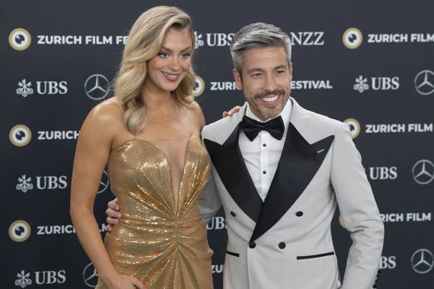 Jennifer Bosshard und Max Loong bei der Preisverleihung auf dem 20. Zurich Film Festival 2024 im Opernhaus. Zürich, 12.10.2024