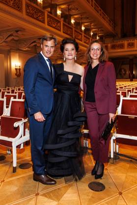 Award - Opus Klassik 2024 Norbert Himmler, Anna Prohaska und Elke Bruck bei der Verleihung des Opus Klassik Awards 2024 im Konzerthaus Berlin am 13.10.2024 in Berlin. Copyright: xEventpressxKochanx