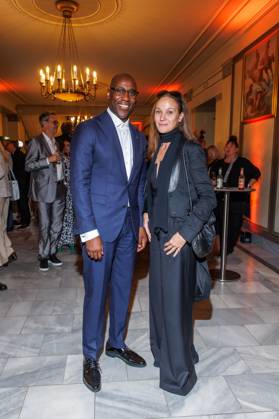 Award - Opus Klassik 2024 Joe Chialo und Jeanette Hain bei der Verleihung des Opus Klassik Awards 2024 im Konzerthaus Berlin am 13.10.2024 in Berlin. Copyright: xEventpressxKochanx