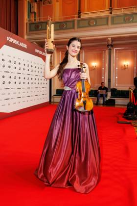 Award - Opus Klassik 2024 Maria Duenas Fernandez bei der Verleihung des Opus Klassik Awards 2024 im Konzerthaus Berlin am 13.10.2024 in Berlin. Copyright: xEventpressxKochanx