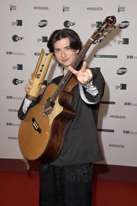 Marcin Patrzalek bei der Verleihung des Opus Klassik 2024 im Konzerthaus am Gendarmenmarkt. Berlin, 13.10.2024
