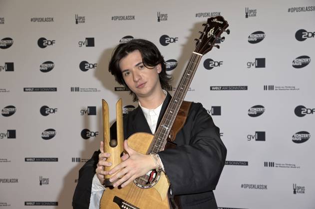Marcin Patrzalek bei der Verleihung des Opus Klassik 2024 im Konzerthaus am Gendarmenmarkt. Berlin, 13.10.2024