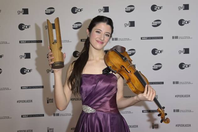 Maria Duenas bei der Verleihung des Opus Klassik 2024 im Konzerthaus am Gendarmenmarkt. Berlin, 13.10.2024