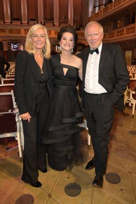 Judith Milberg, Anna Prohaska und Axel Milberg bei der Verleihung des Opus Klassik 2024 im Konzerthaus am Gendarmenmarkt. Berlin, 13.10.2024